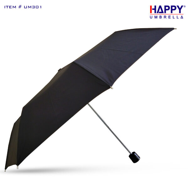 3 Section Manual Umbrella Black