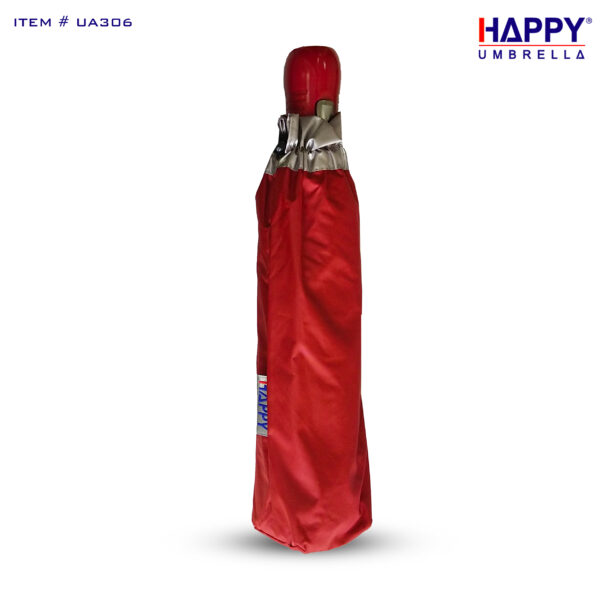 3 Section Manual Umbrella folded